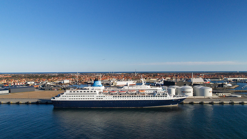 Krydstogtsæsonen i Skagen slutter med besøgsrekord